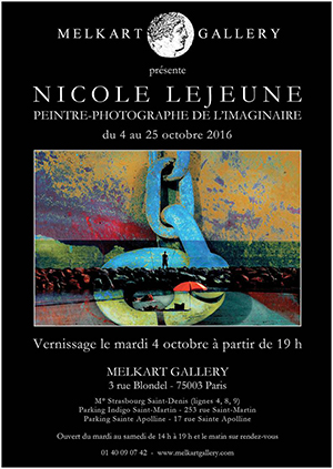 Nicole Lejeune expose à la Melkart Gallery